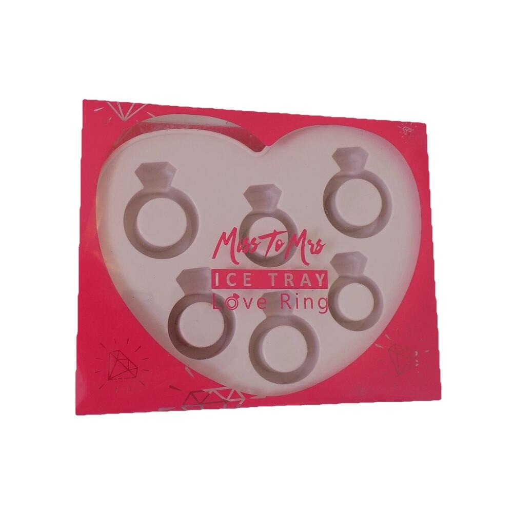 Miss To Mrs Ice Tray Love Ring NEW
